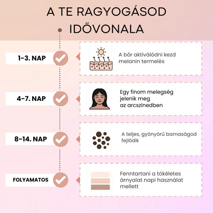 Fokozd természetesen a melaninszintedet az optimális barnulásért.